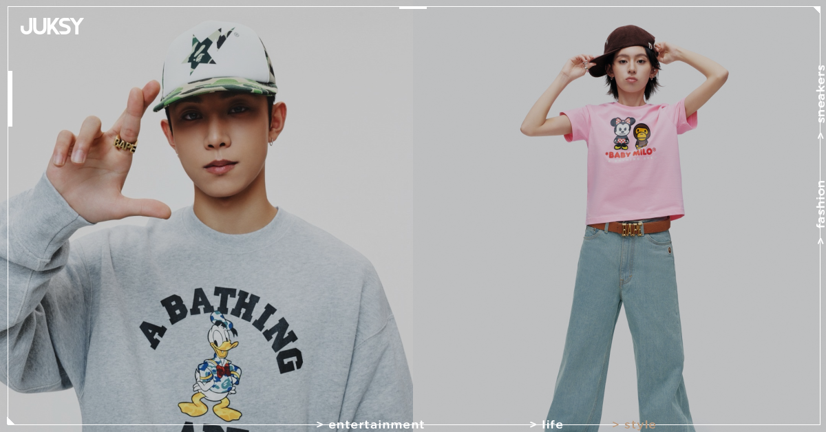 BAPE® × Disney 最新聯名登場!RYUL、碳酸、JayDon 聯手演繹,米奇、米妮、唐老鴨進駐街頭宇宙!