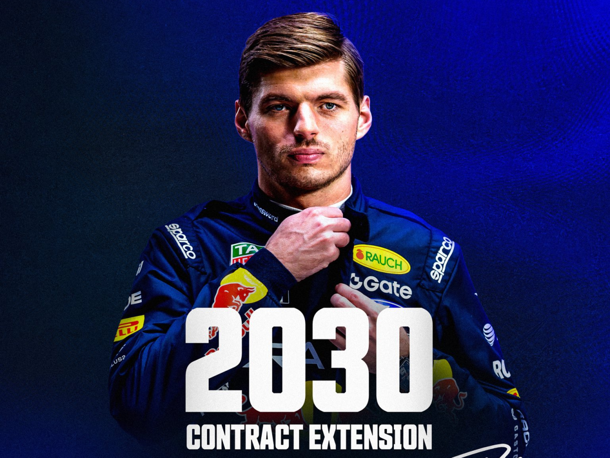 F1／Max Verstappen 確定與紅牛續約！合作到 2030 年底、4屆世界冠軍繼續飆高速！