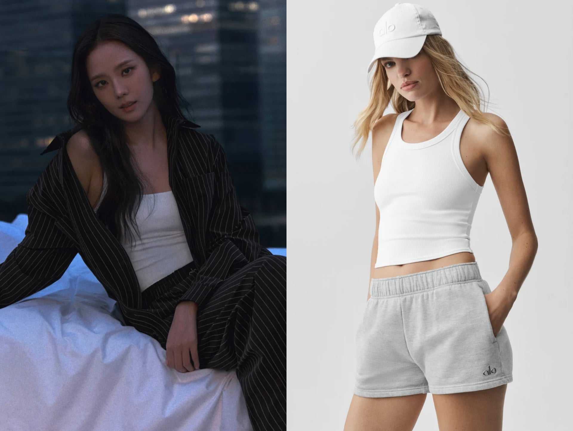 BLACKPINK Jisoo 身高 162 為 Alo 拍攝全新廣告!3 套運動穿搭、同款單品都幫你神出來了~