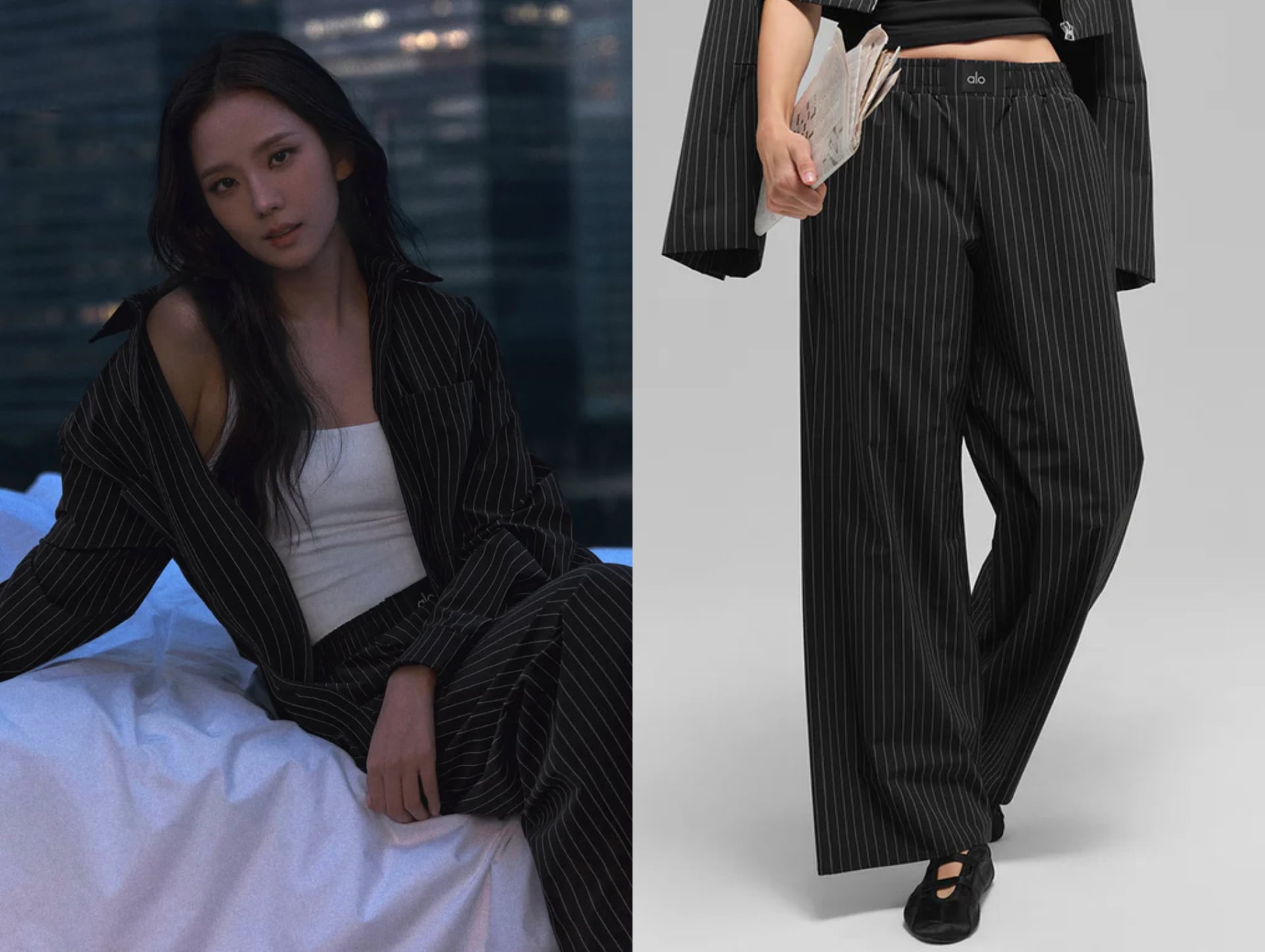 BLACKPINK Jisoo 身高 162 為 Alo 拍攝全新廣告!3 套運動穿搭、同款單品都幫你神出來了~