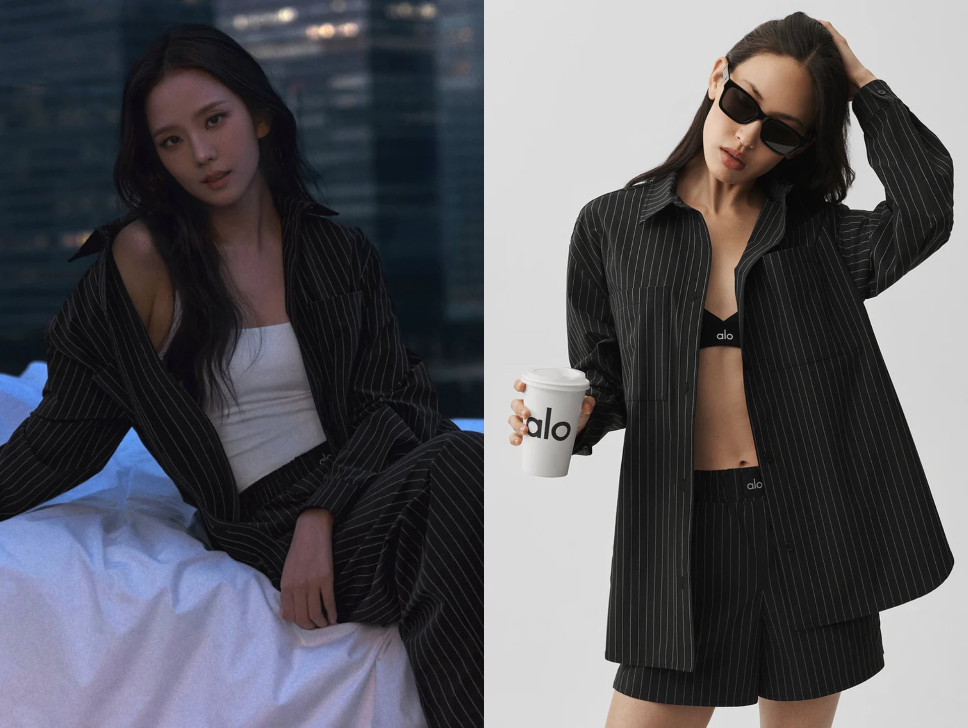 BLACKPINK Jisoo 身高 162 為 Alo 拍攝全新廣告!3 套運動穿搭、同款單品都幫你神出來了~