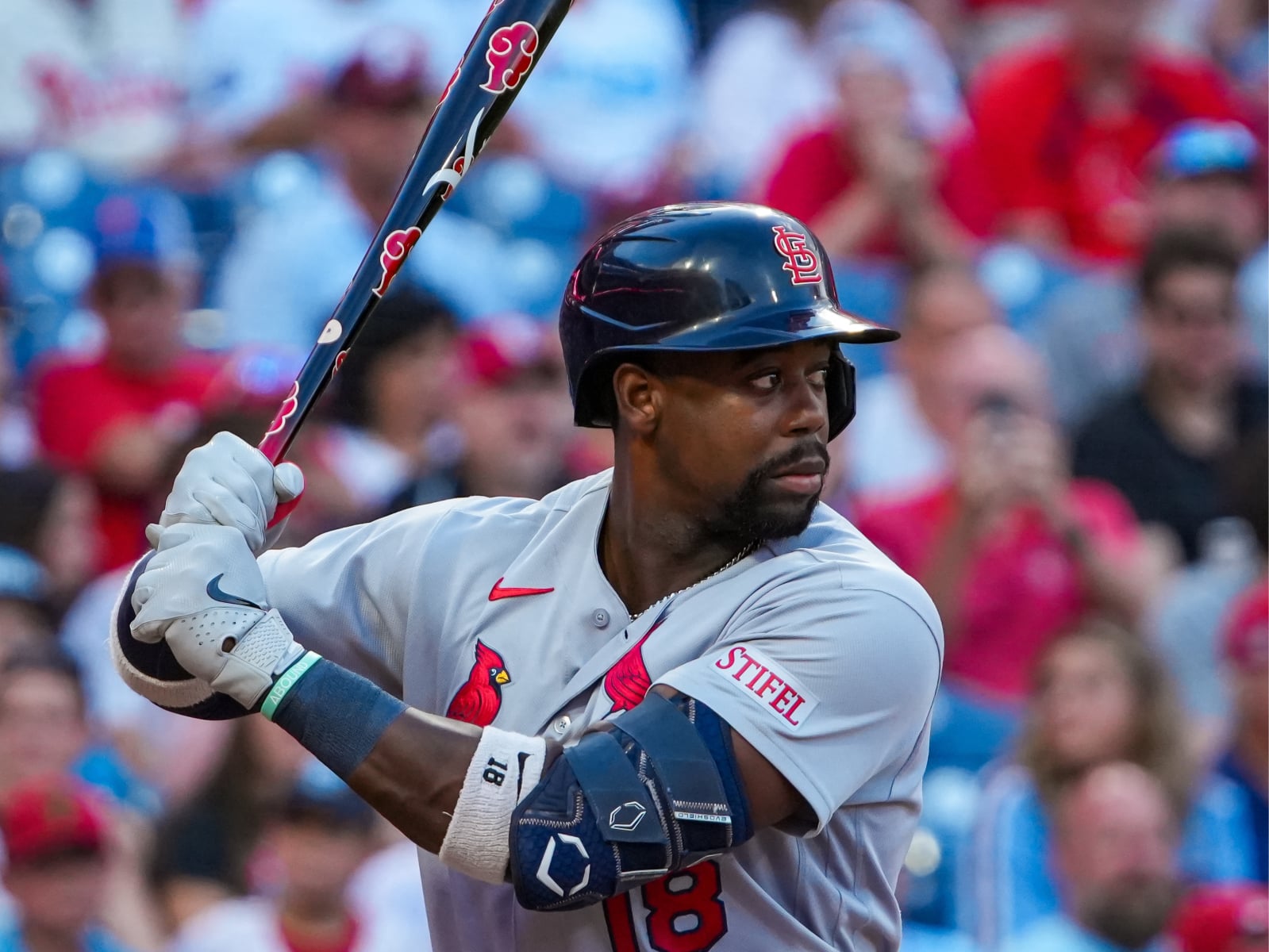 MLB／紅雀 Jordan Walker 拿火影忍者「曉」球棒開轟！球迷朝聖「真的有查克拉注入！」