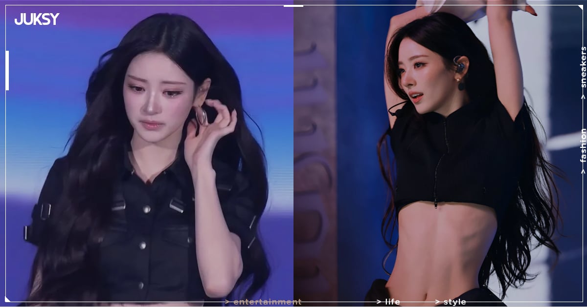 MEOVV Anna 田中杏奈身高 164 舞台服裝、耳機接連出狀況!疑淚眼登台引粉絲心疼!