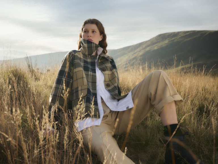 Barbour 2026秋冬「Birchwood格紋」系列狂讚！蘇格蘭林地色彩入魂，駝色海軍藍搭配超英倫！