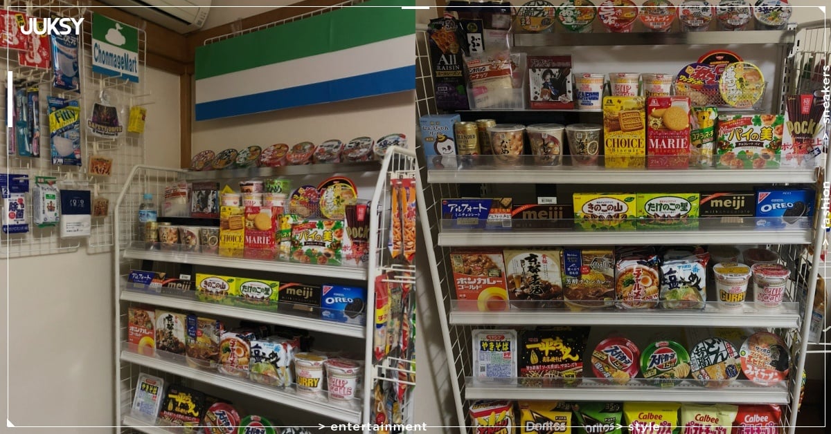 日本網友實現「全家就是我家」！超療癒零食櫃曝光，網笑：「下班還要補貨上架！」