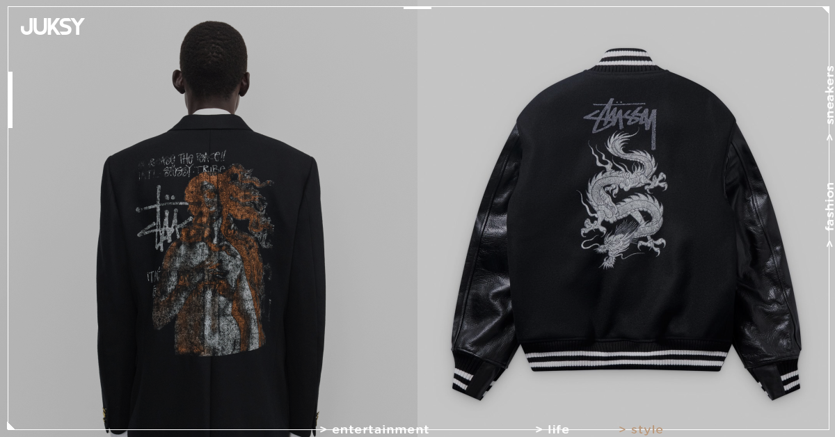 Stüssy x eYe JUNYA WATANABE MAN 2026 秋冬聯名即將發售!西裝、龍紋外套注入經典街頭圖騰