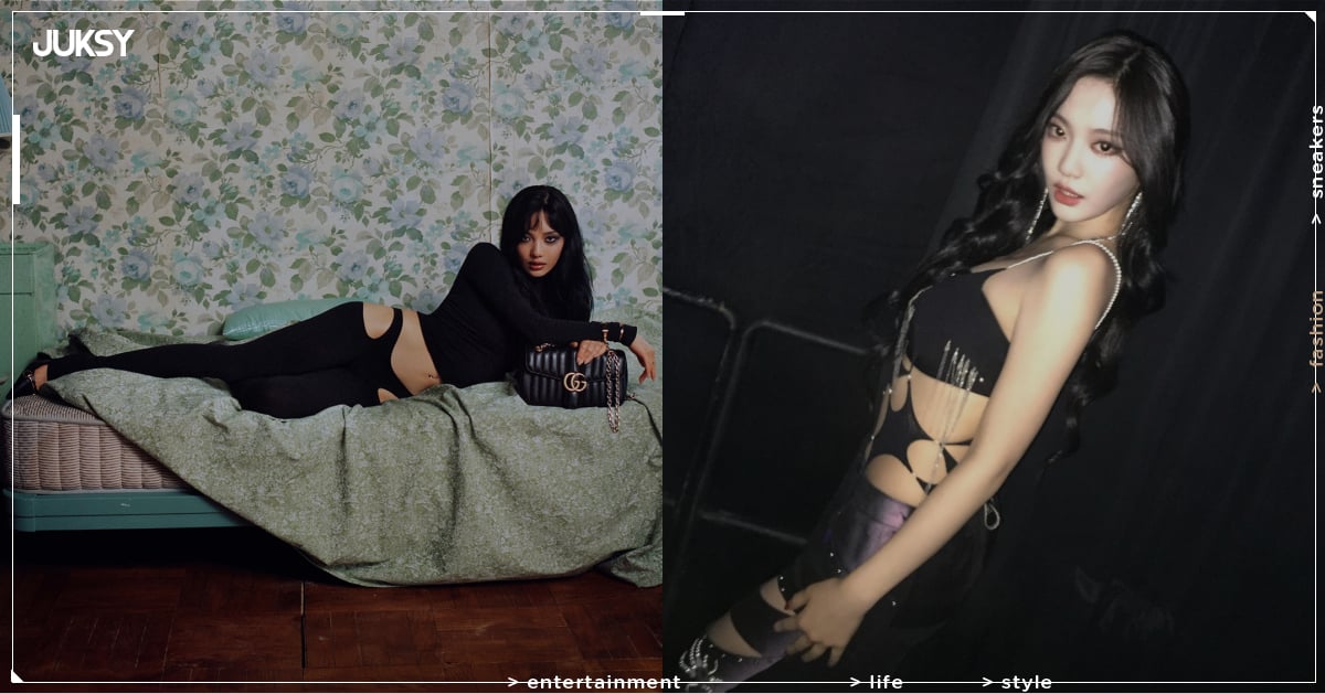 aespa 寧寧身高 164 全新 GUCCI 廣告辣翻!挖空戰袍、暗黑煙燻妝引網直呼:「差點認不出!」