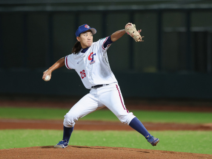 星宇空服員張甄芸世界盃初登板霸氣奪勝投！率台灣 15:0 大勝英國晉級決賽！