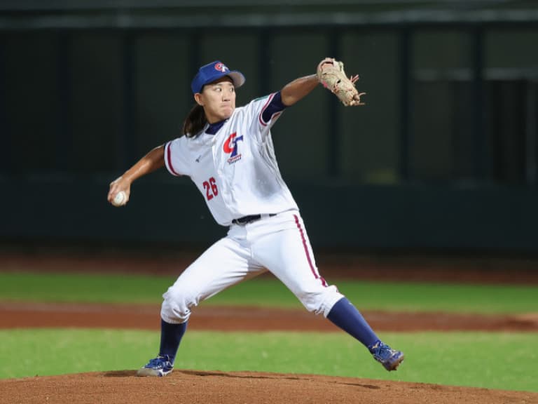 星宇空服員張甄芸世界盃初登板霸氣奪勝投！率台灣 15:0 大勝英國晉級決賽！