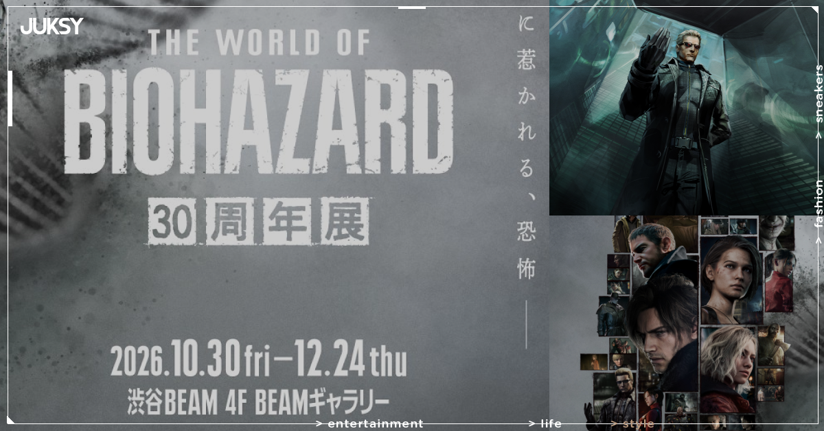 惡靈古堡30週年展攻佔日本澀谷！威斯克真人尺寸雕像首度公開