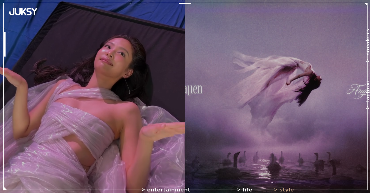 Jennie墮天使造型全解密!倒吊拍攝、泡水入鏡 EP「Fallen Angel」幕後曝光