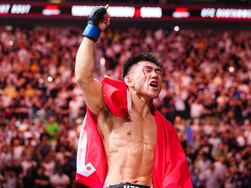 UFC 上海站／宋亞東爆冷 KO 擊倒 Nurmagomedov 震撼格鬥圈！賽後霸氣放話「還有誰！」