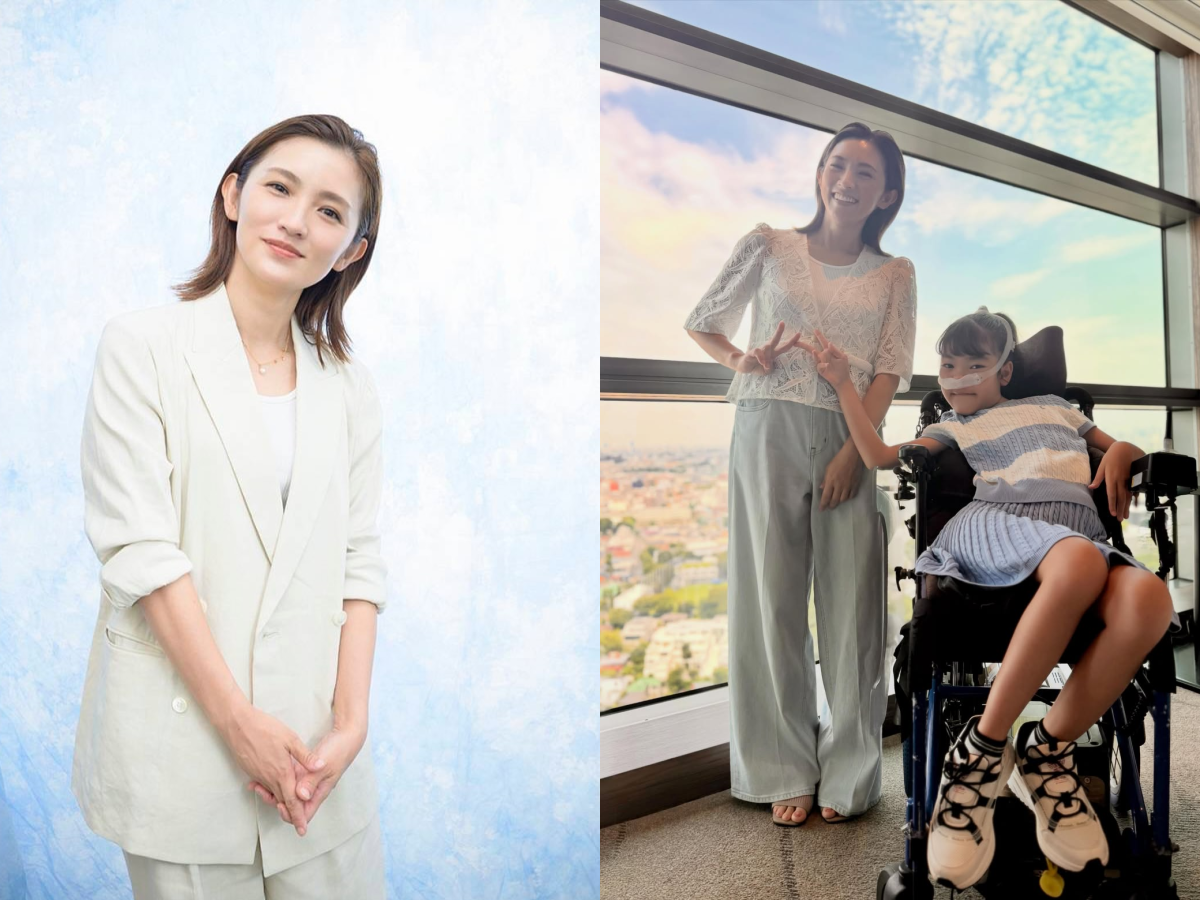 日本女優星野真里完走24小時電視馬拉松！患難病11歲女兒出迎、募金3.8億日圓的溫馨時刻