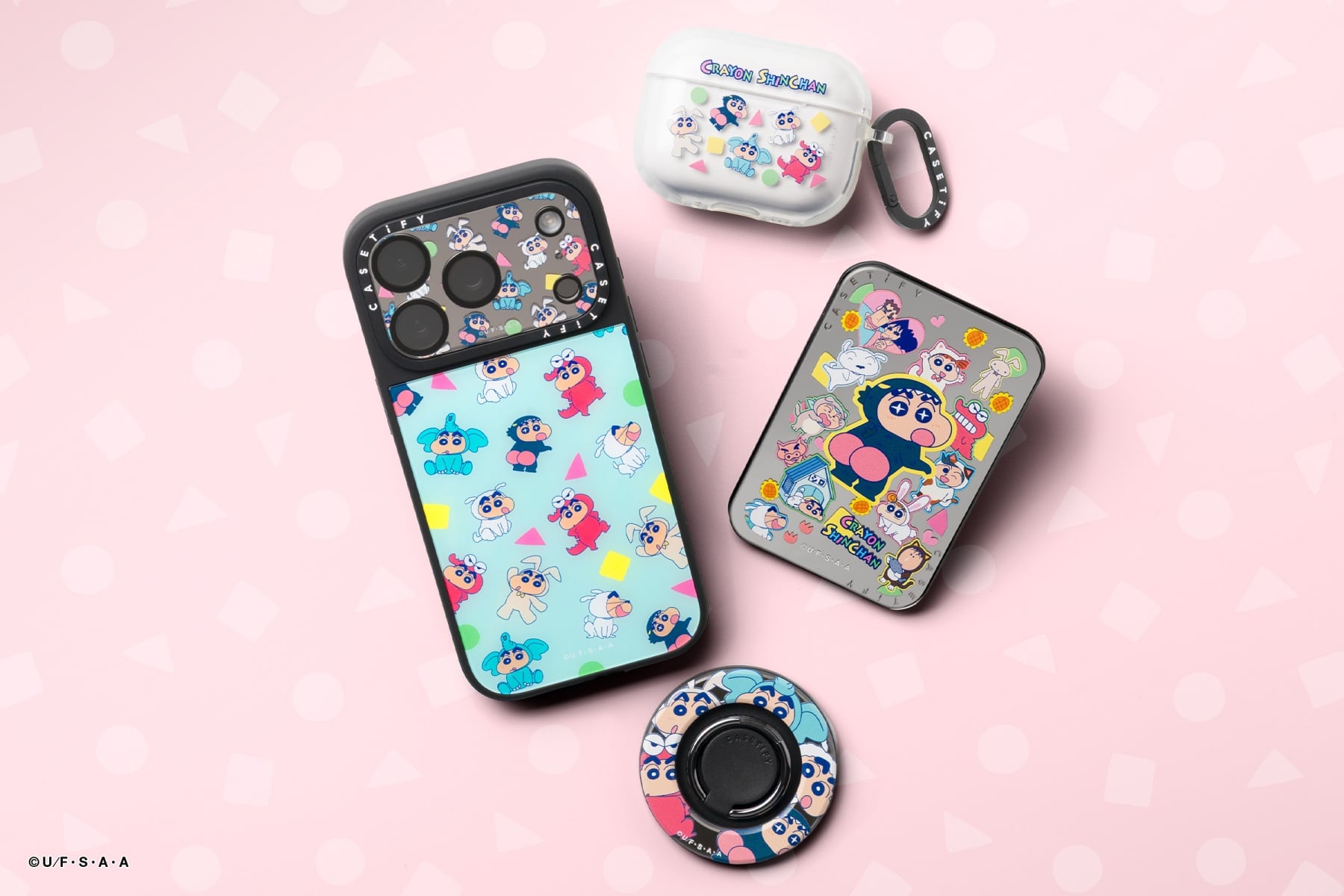 蠟筆小新 x CASETiFY 聯名系列登場!絨毛吊飾盲盒、限量收藏卡與客製化手機殼一次推出