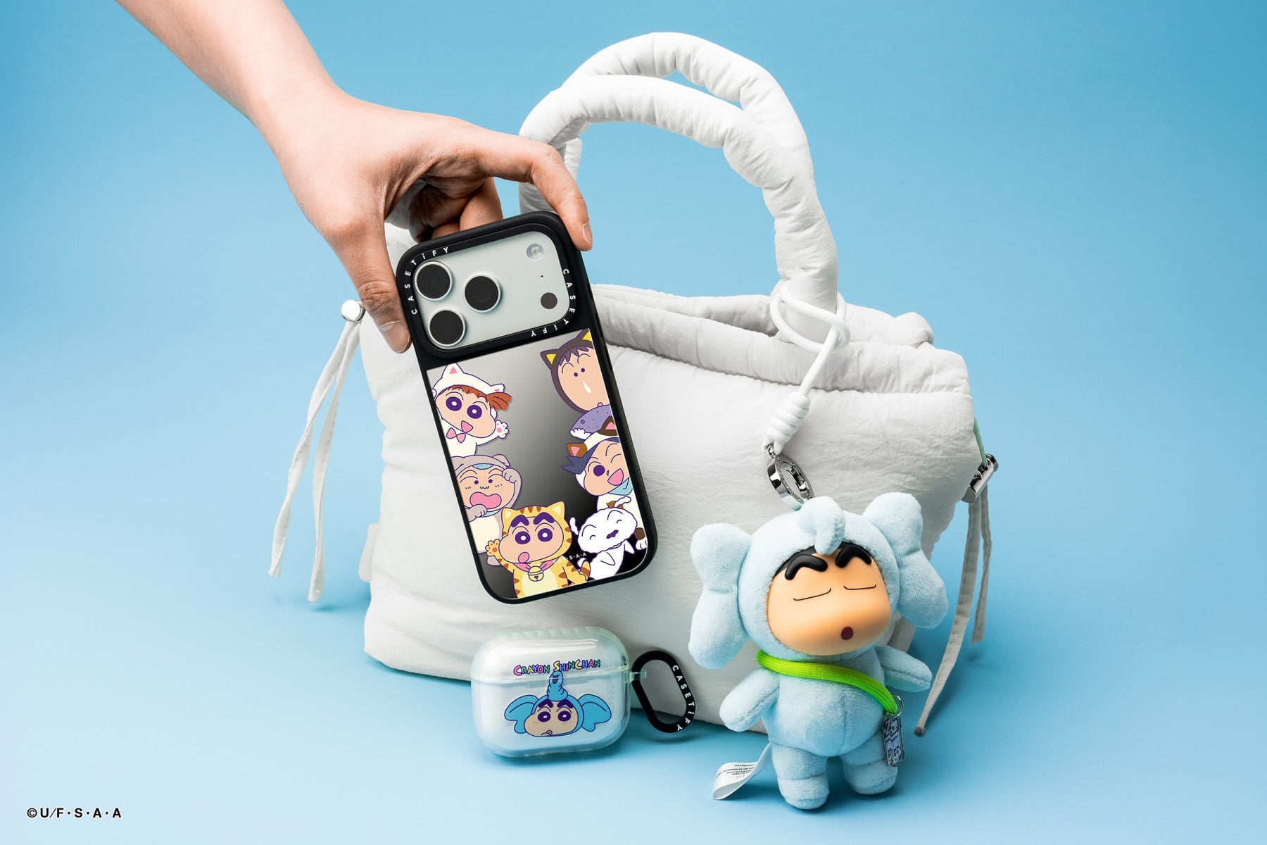 蠟筆小新 x CASETiFY 聯名系列登場!絨毛吊飾盲盒、限量收藏卡與客製化手機殼一次推出
