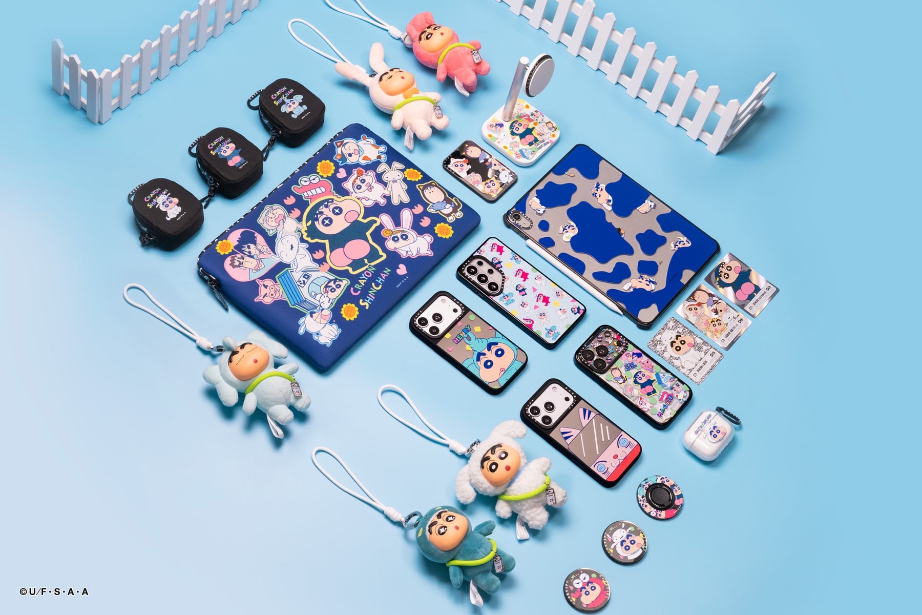 蠟筆小新 x CASETiFY 聯名系列登場!絨毛吊飾盲盒、限量收藏卡與客製化手機殼一次推出