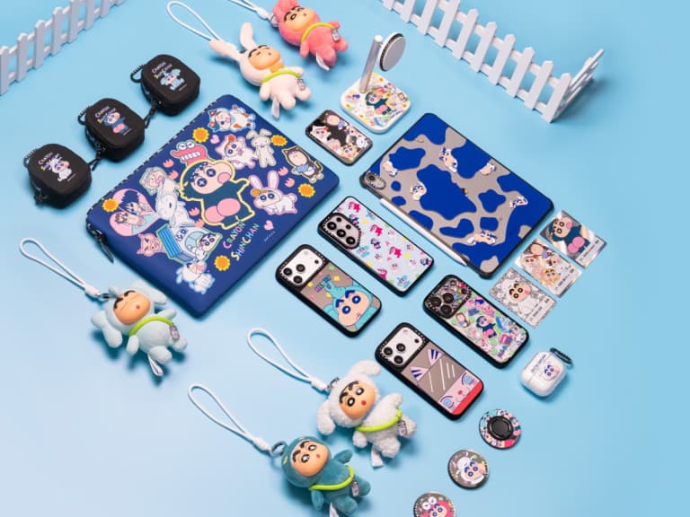 蠟筆小新 x CASETiFY 聯名系列登場!絨毛吊飾盲盒、限量收藏卡與客製化手機殼一次推出