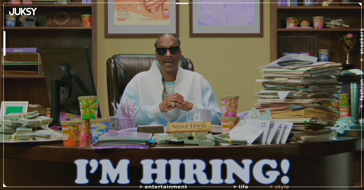 史努比狗狗 Snoop Dogg 開「冰淇淋試吃」職缺!月薪 30 萬還能接到本人電話!