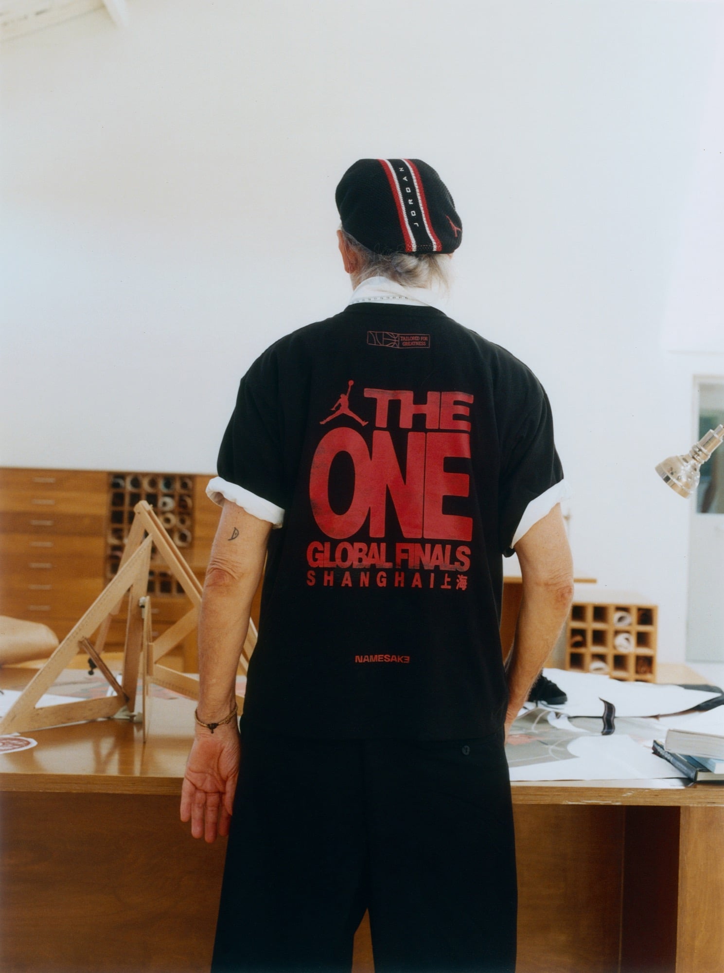 Jordan「The One」找來 NAMESAKE 操刀!Steve Hsieh 打造全球總決賽限定船帆、領帶、冠軍夾克
