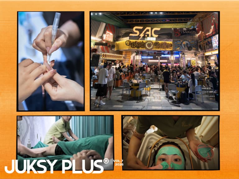 【JUKSY PLUS】越南高 CP 值體驗｜胡志明市按摩、越式洗頭、光療美甲、平價夜生活一次整理！