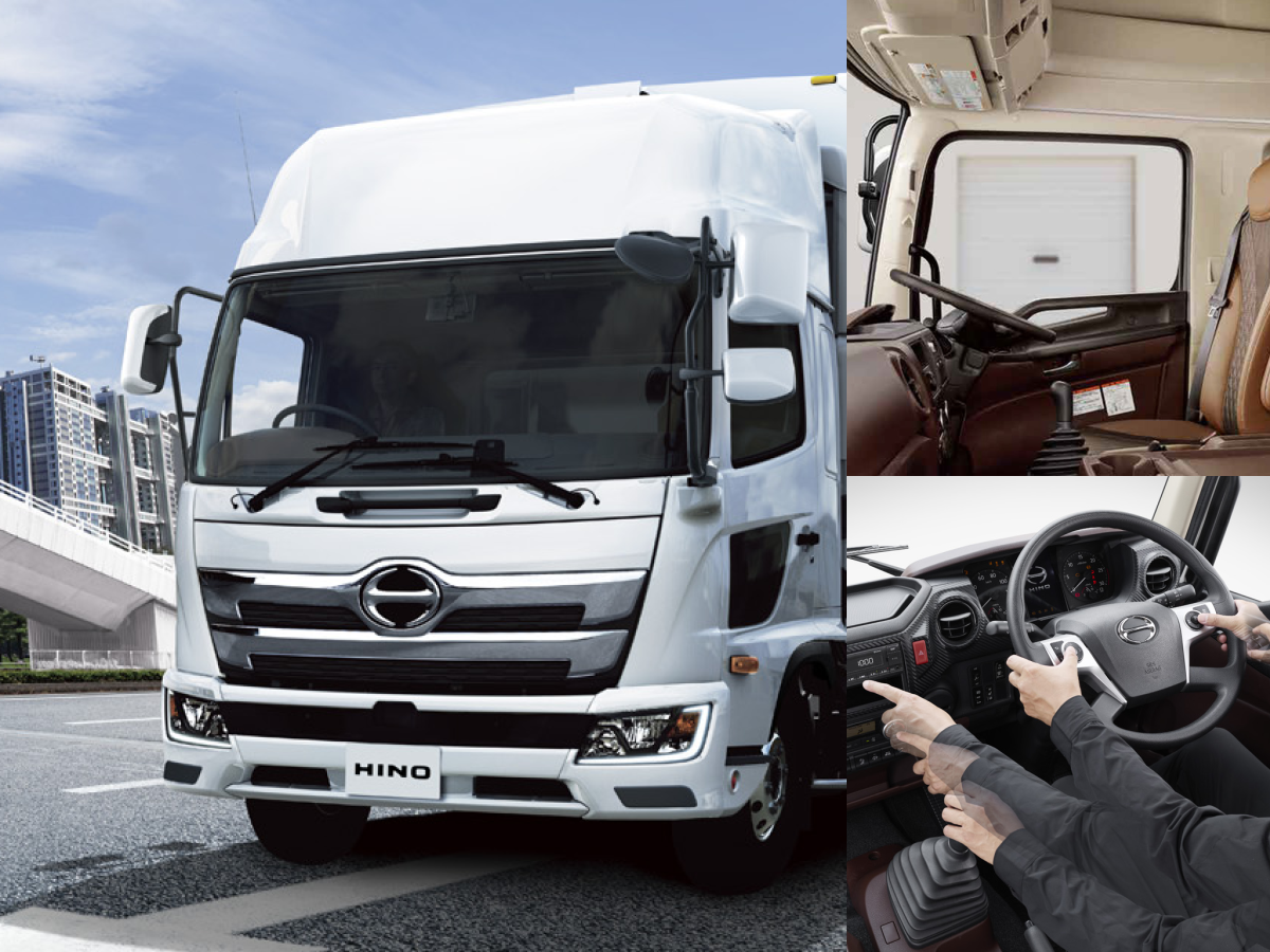 日本日野Ranger中型卡車大升級！5.1升渦輪240PS、全車標配智慧標識認識系統，駕駛負擔大減！