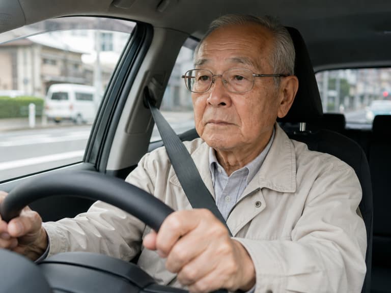 日本 75 歲以上高齡駕駛換照將變難！2027 年起新增「方向變換」，闖停止線扣分加倍！