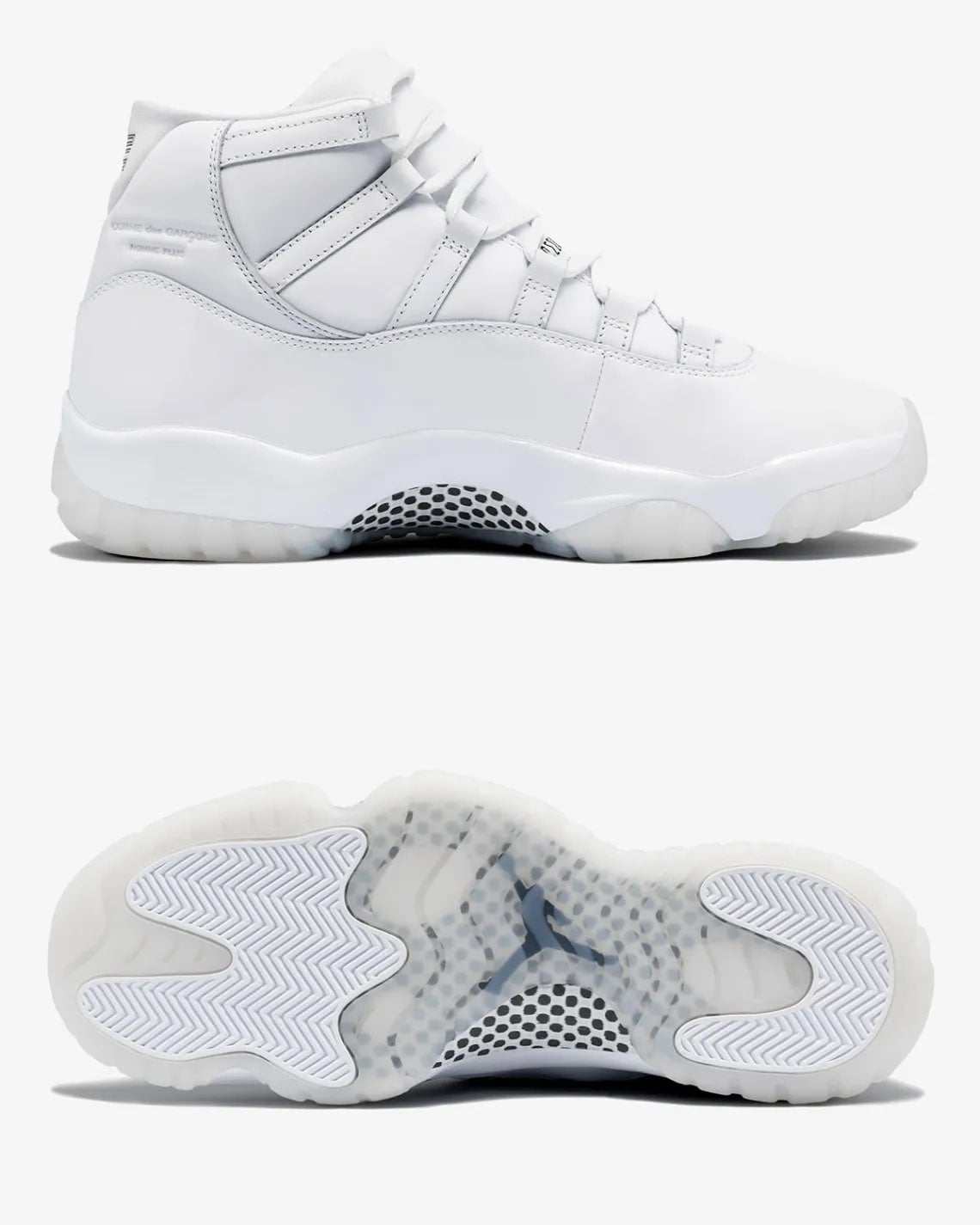 CDG × Air Jordan 11 終於要發售!黑白雙色、漆皮鞋身與販售資訊一次看