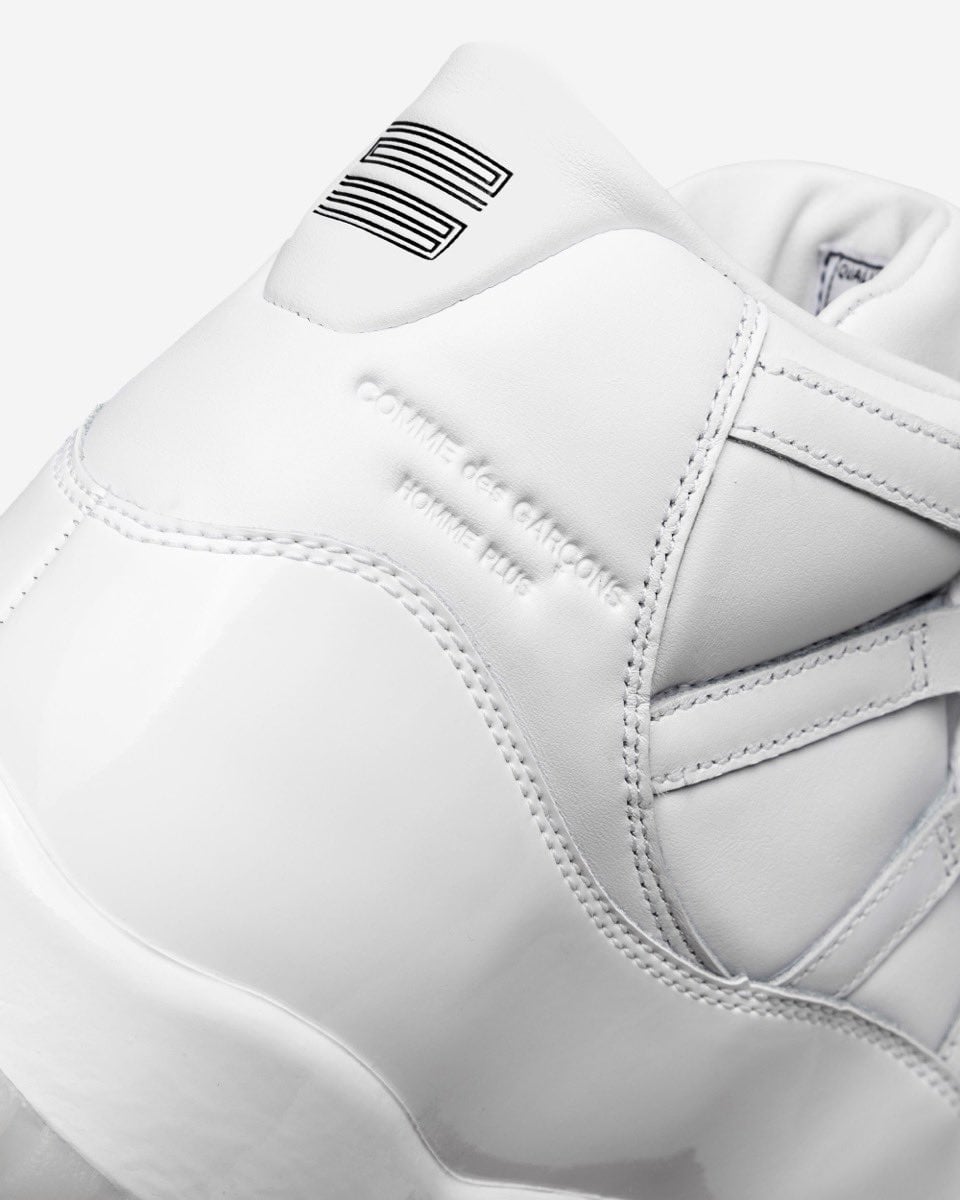 CDG × Air Jordan 11 終於要發售!黑白雙色、漆皮鞋身與販售資訊一次看