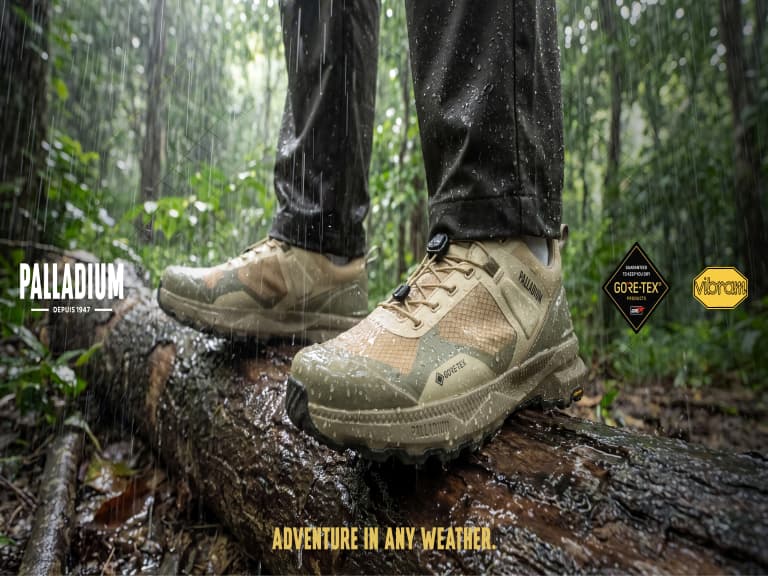 PALLADIUM 首度聯名 GORE-TEX 防水鞋款發表！OFFLITE GORE-TEX 亮點一次看！
