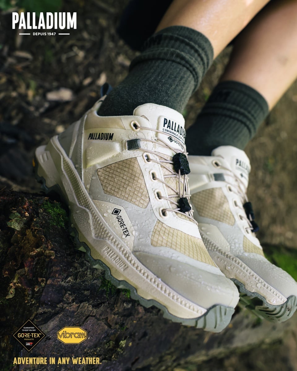 PALLADIUM 首度聯名 GORE-TEX 防水鞋款發表!OFFLITE GORE-TEX 亮點一次看!