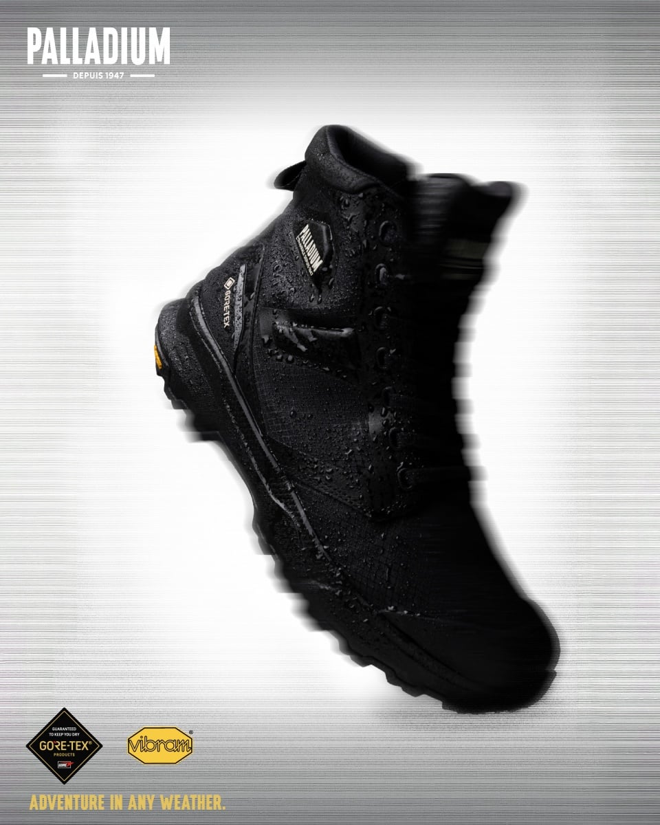 PALLADIUM 首度聯名 GORE-TEX 防水鞋款發表!OFFLITE GORE-TEX 亮點一次看!