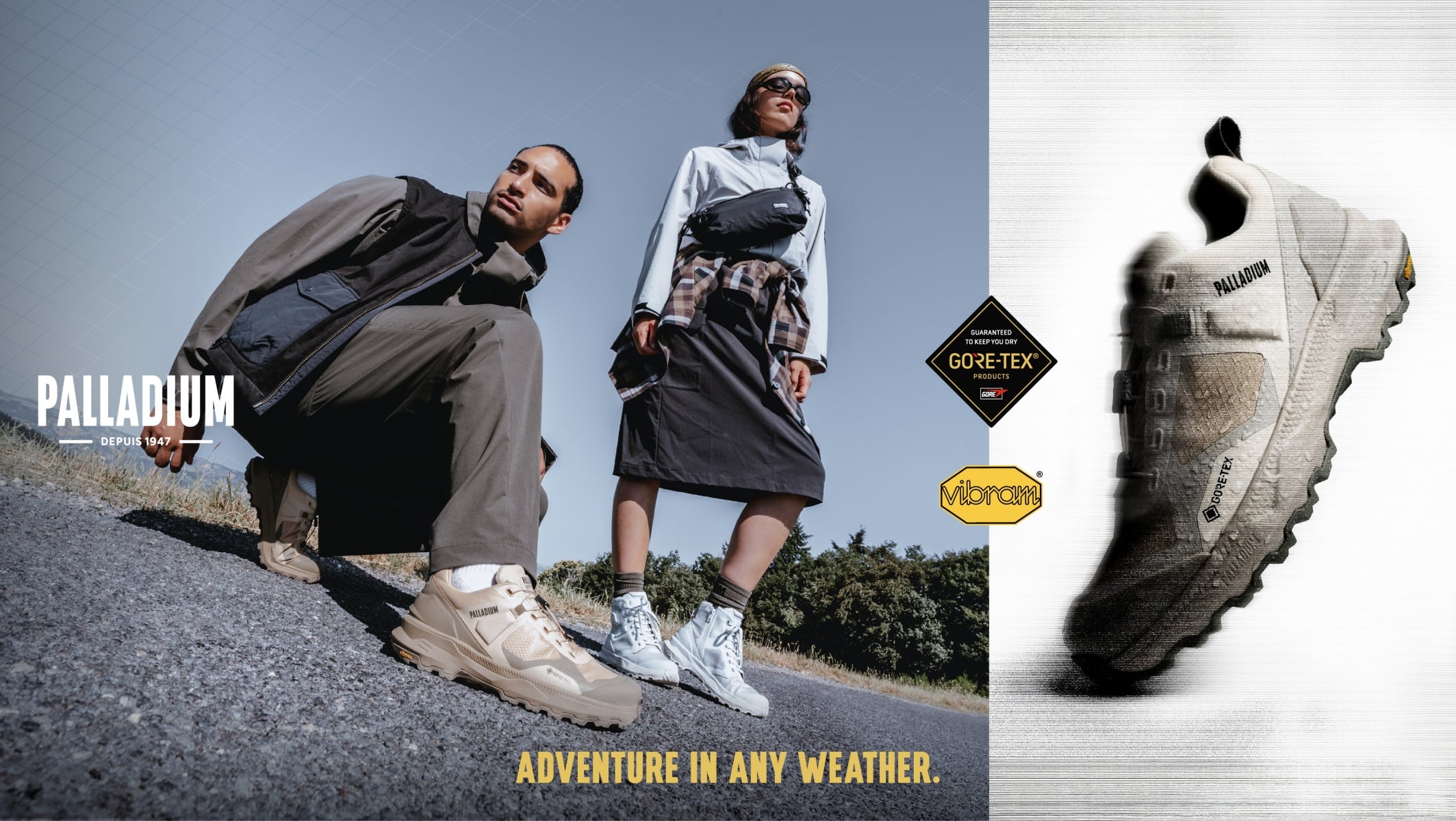 PALLADIUM 首度聯名 GORE-TEX 防水鞋款發表!OFFLITE GORE-TEX 亮點一次看!