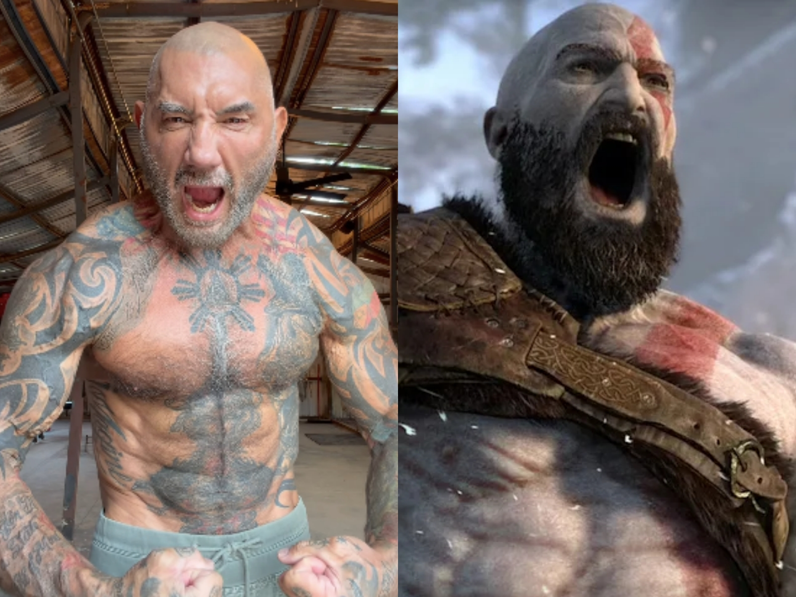 戴夫巴帝斯塔 Dave Bautista 為《戰神》克奎托斯狂練身材！IG 曬健身 3 週成果引網驚嘆！