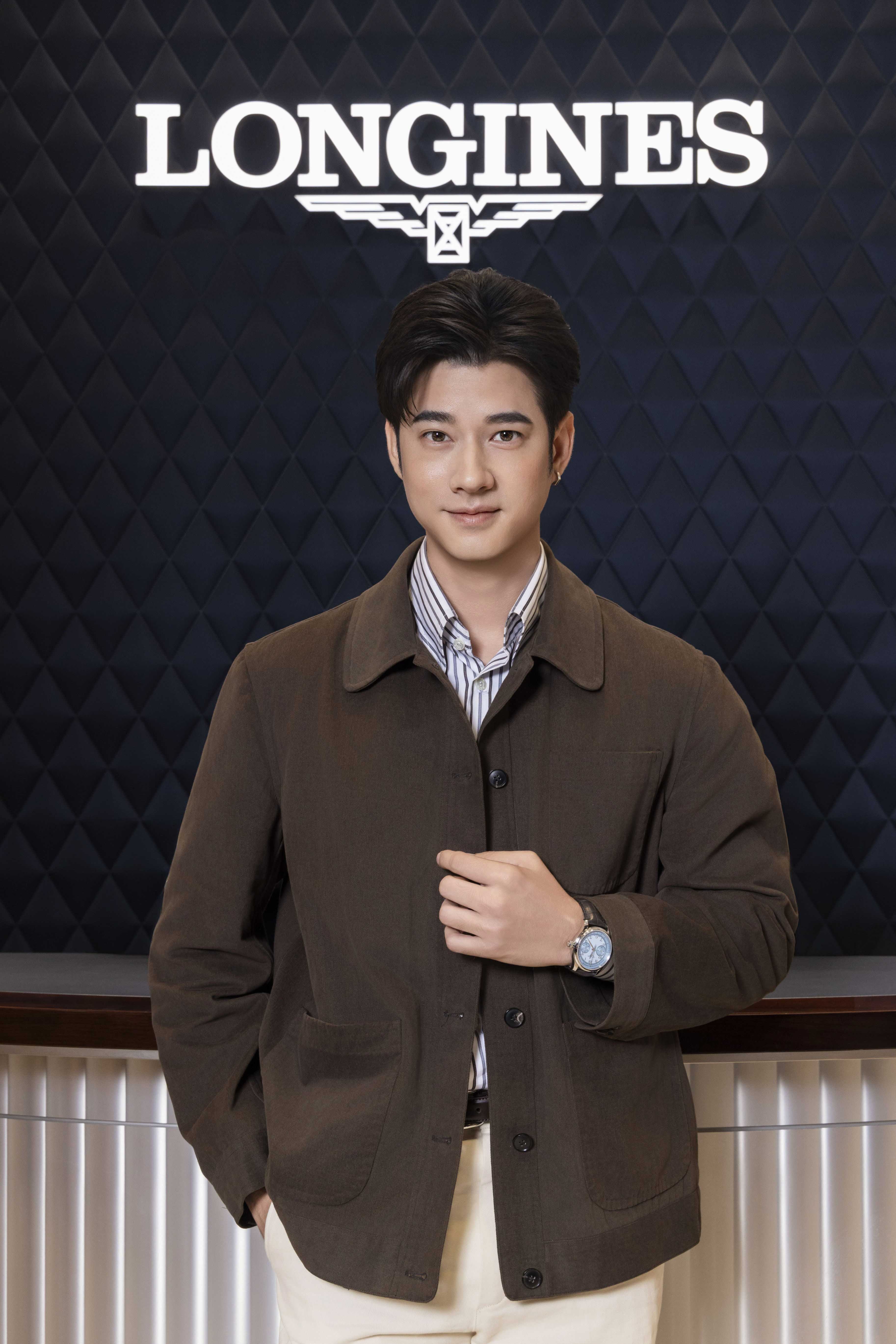 浪琴表巨擘系列 2026 全新改款!首推單按把計時腕錶,泰國男神 Mario Maurer 現身台北!