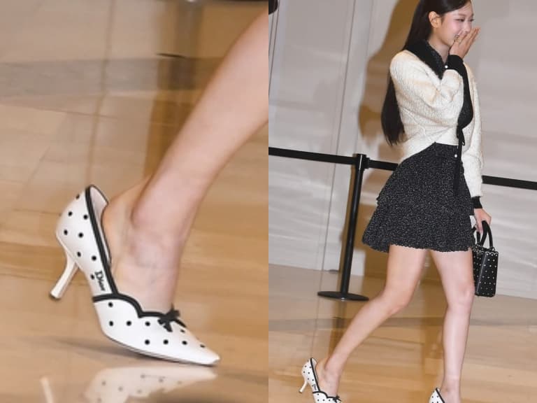 NewJeans Haerin 重啟活動首亮相！出席 DIOR 活動，高跟鞋尺寸過大掀熱議！