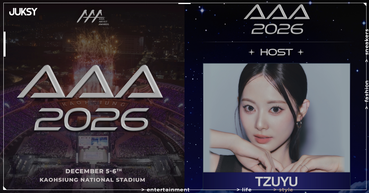 # 周子瑜空降AAA 2026主持!高雄同台金秀賢浪花男子 9/19搶票超激戰