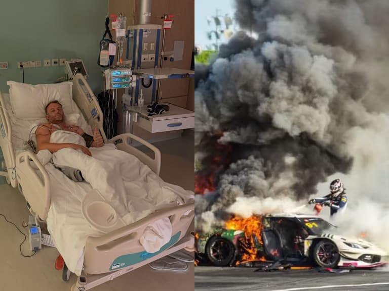China GT 上海賽車大火事故！保全日薪 60 元人民幣，遭爆出：「拿著滅火器卻轉身離開！」