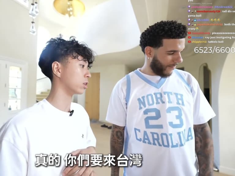 Ray 打進 Ball 家族！造訪 Lonzo Ball 家、視訊 LaMelo Ball 還向兄弟倆推薦台灣