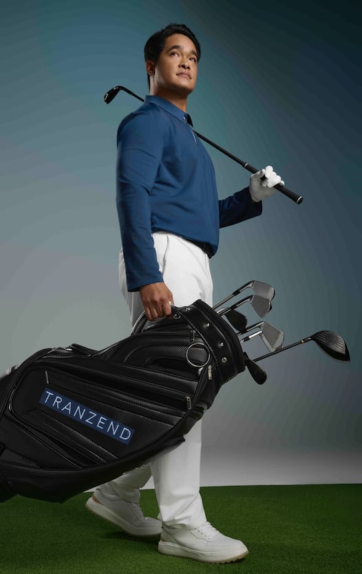 林智勝跨界代言 TRANZEND GOLF!台灣英雄卸下戰袍開啟高爾夫人生新賽局!