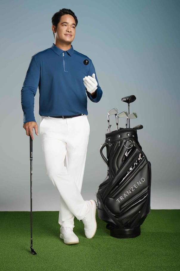 林智勝跨界代言 TRANZEND GOLF!台灣英雄卸下戰袍開啟高爾夫人生新賽局!