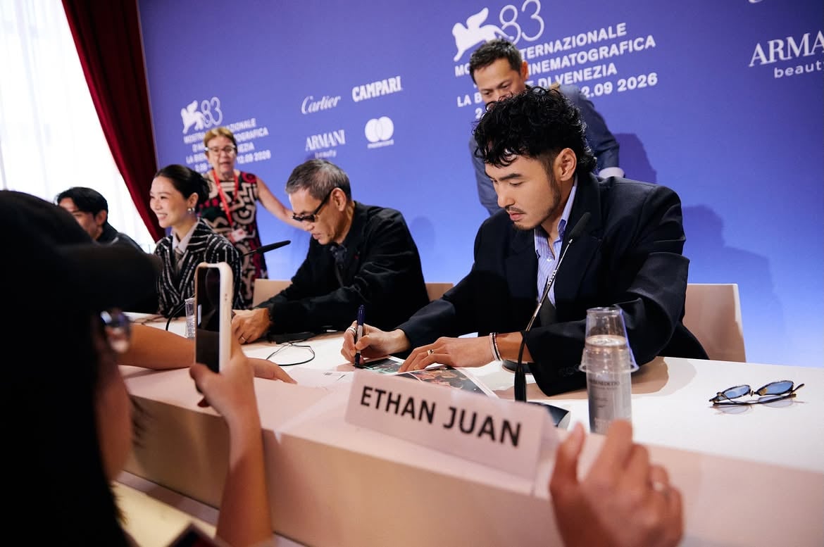 阮經天 Ethan Juan 威尼斯影展帥炸！雙聲道談失去爺爺 全場鼓掌8分鐘
