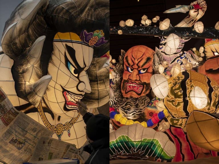 京都太秦映画村冬季新祭典！青森睡魔燈籠1000年後回歸故鄉，江戶古街被色彩點亮