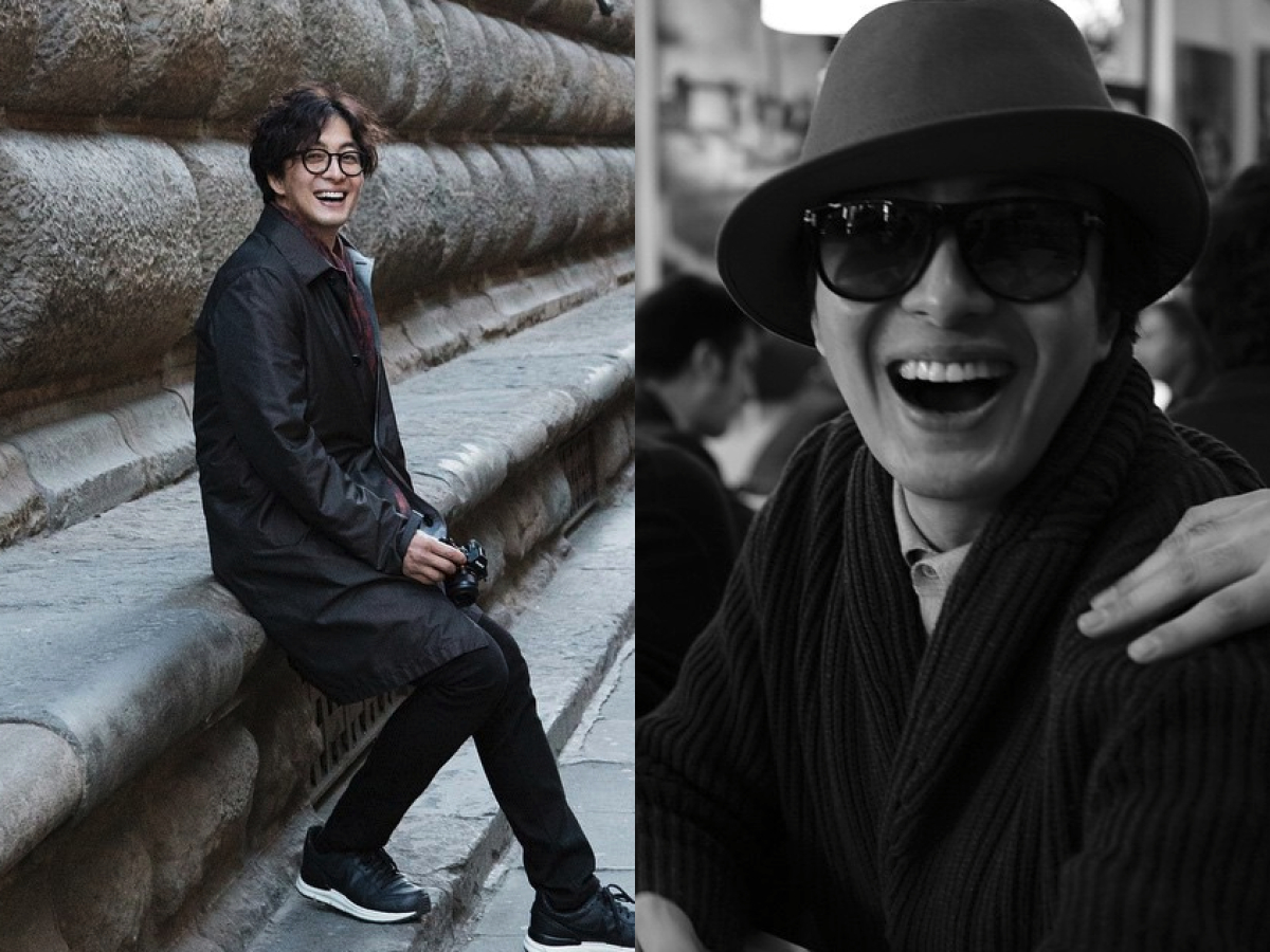 裴勇浚 Bae Yong-joon 球場罕現身！14歲天才球員同框合照 一頭白髮曝光