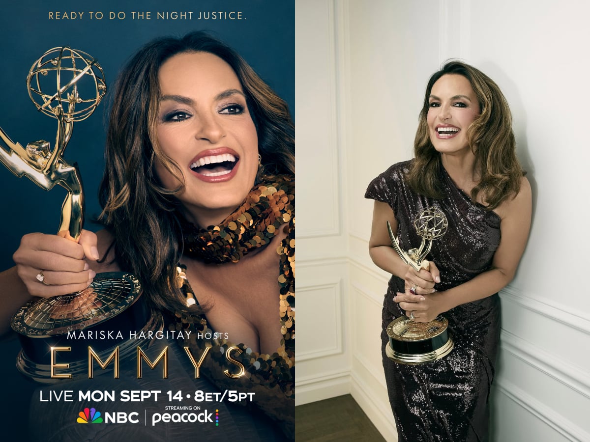 艾美獎瑪莉絲卡·哈吉塔（Mariska Hargitay）15年首位女主持！老公赫曼相伴 尼克布朗森驚喜開場