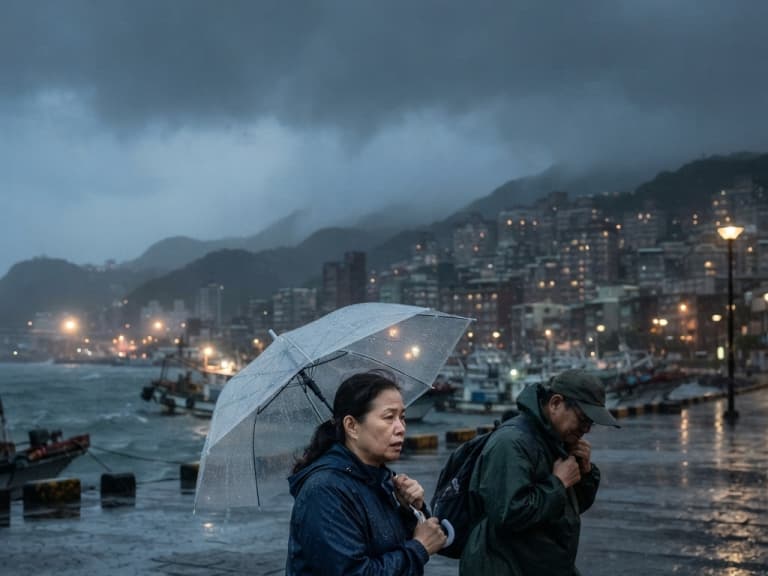 東北季風雨勢今晚炸開！熱帶性低氣壓TD28增強中 最快明變身杜鵑颱風