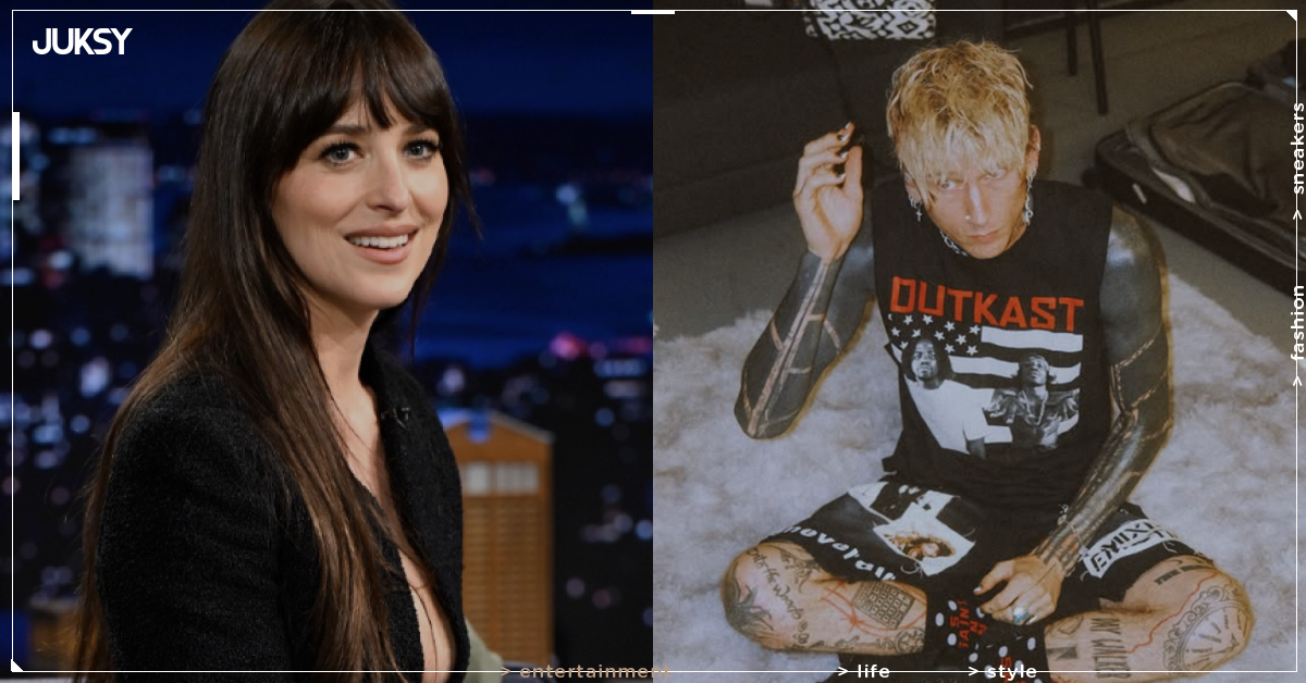 達科塔強生 Dakota Johnson 與機關槍凱利 MGK 深夜同框!先後進入泰勒絲紐約公寓,女方分手 1 個月爆新戀情!