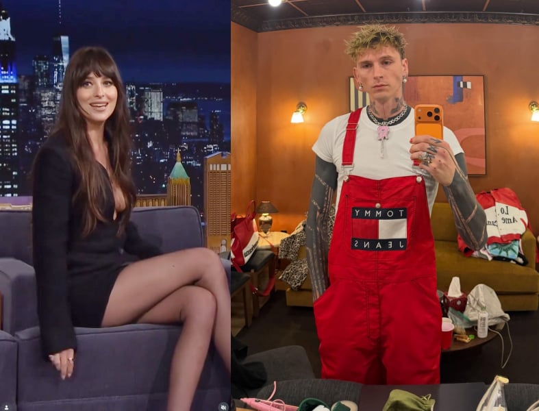 達柯塔強森 Dakota Johnson 爆與 MGK 機關槍凱利約會!深夜幽會空屋掀熱議!