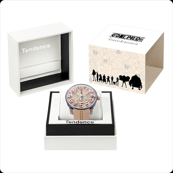 日本Tendence×航海王聯名錶復刻!限量航海圖、東海兩款開賣