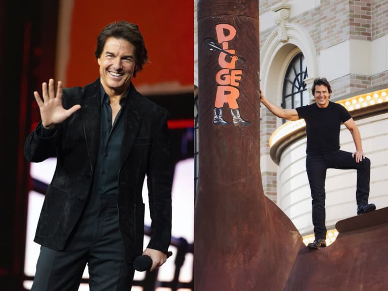 湯姆克魯斯 Tom Cruise 64歲首次在「湯姆日」來日本！與導演伊納利圖宣傳《挖掘者》，20年後再登《GQ》封面