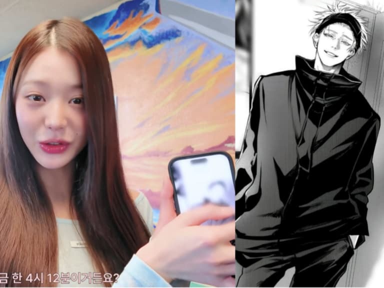 IVE 張員瑛手機桌布是「五條悟」同人圖！粉絲狂讚：「居然和女神同擔！」